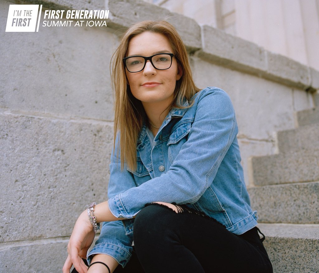 uiowausg's tweet image. “Going through elementary school not knowing English always made me feel like an outcast. I always envied other students that could rely on their parents for help with homework, but my parents were learning from me instead of vice versa." - Paula Koszyk, Student

#ImtheFirst