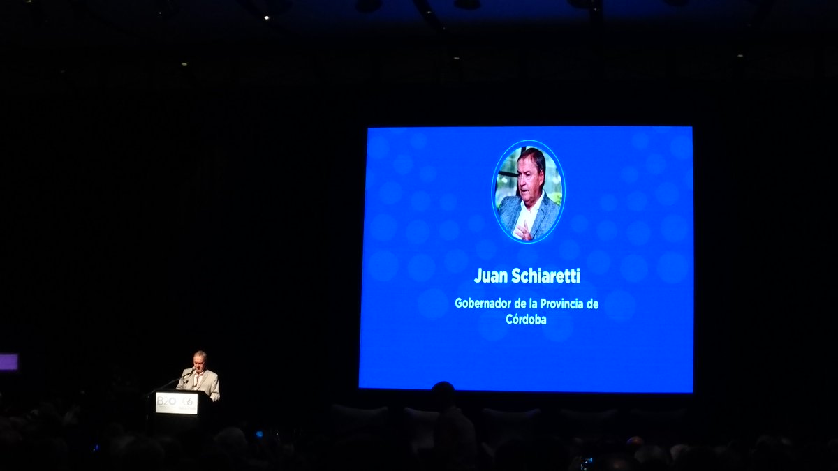 jececisa's tweet photo. Juan Schiaretti, Gobernador De La Provincia de Córdoba 
#B20 Córdoba https://t.co/PRI0wToiCk