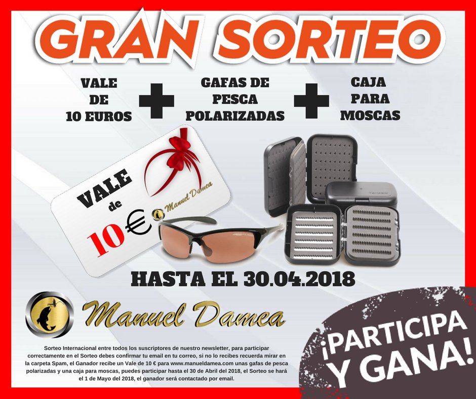 MD__Oficial's tweet photo. Participa!! #Pescador y #Pescadora Síguenos en Twitter y dale a 🔃. Luego entra en https://t.co/GXfDknz1Y7 y espera 5 segundos rellena tu nombre y email... Solo tardarás un minuto...
#pescaamosca #Trucha #reo #Salmon #pescaconmosca #pesca #SORTEO #Sorteo2018 #sorteos https://t.co/RqbRGNmIaa