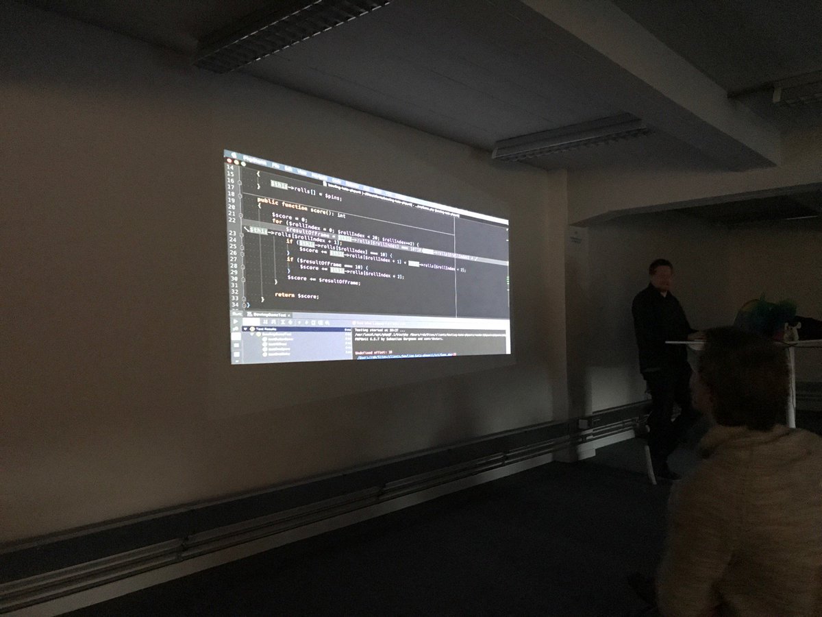 DragonBe's tweet image. Made to the @phpleuven #meetup 🤗 #CodingKata (@ 2dotstwice) swarmapp.com/c/koEQErzee6t