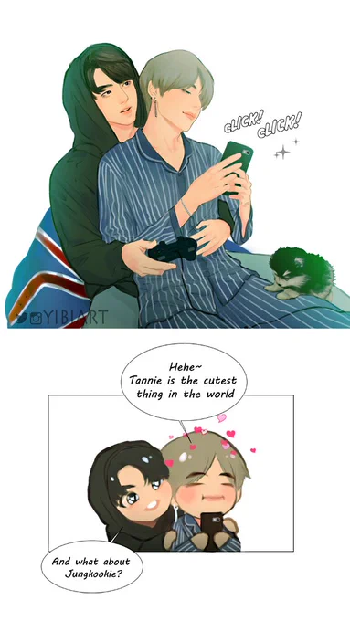 ???#Taekook #kookv #btsfanart 