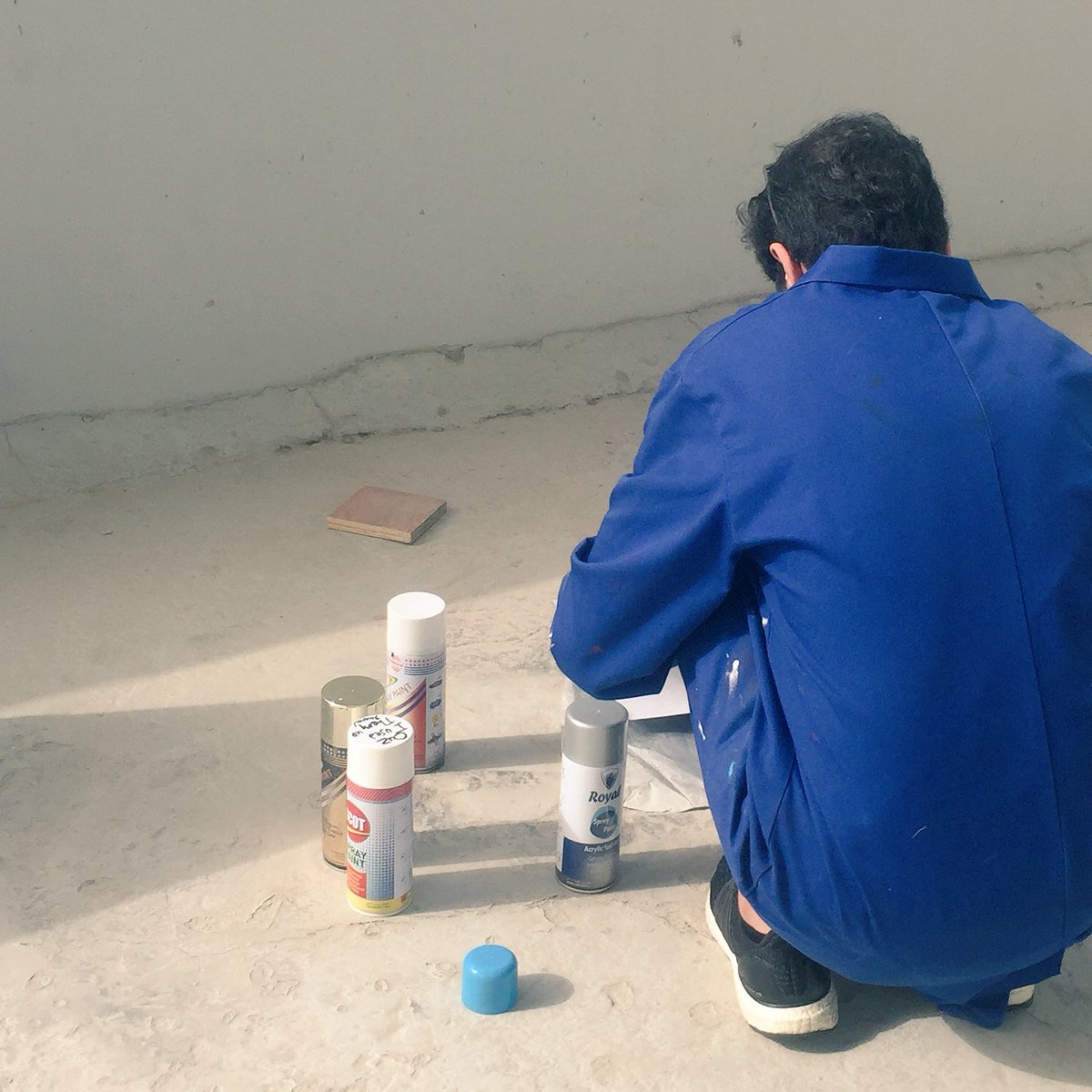 Kelli_Cody's tweet photo. Studio work from @ACSintschools #doha #IBDP #Visualarts Ss today stencils, painting and sewing #artsed #IBDPVA https://t.co/4hjEZalFrm