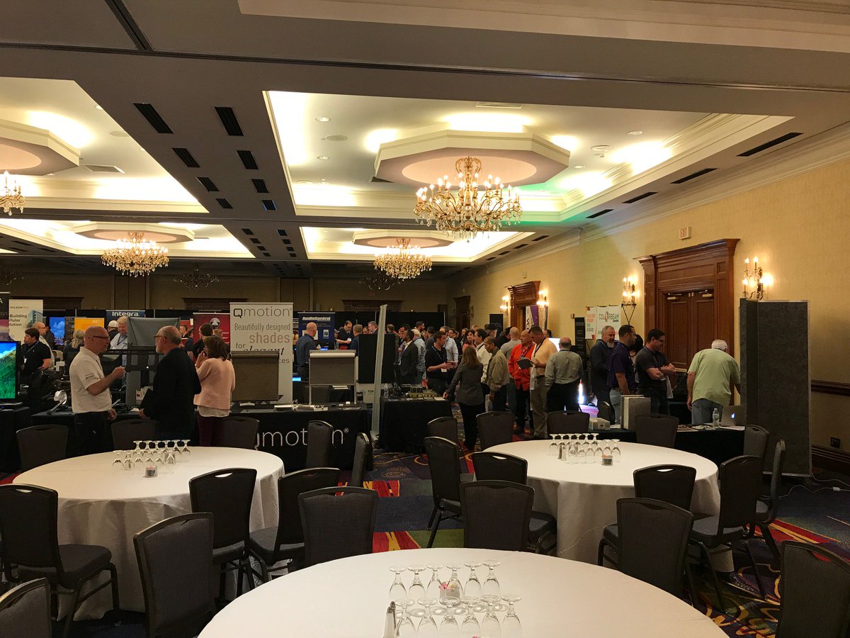 AlltecPro's tweet photo. Today Olivier and Vanessa are in Dallas, Texas at the Technology & Business Summit with our new Alltec Screens 3.0 High Gain ALR material. Stop in, grab some swag and see what all the hype is about! #techsummit #alltecpro #alltecscreens @Vanessa_in_ce https://t.co/QKlTkV1HQP