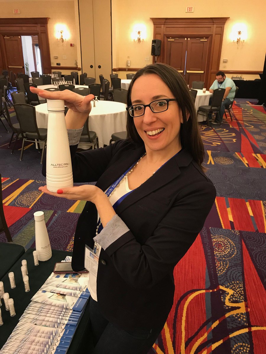 AlltecPro's tweet photo. Today Olivier and Vanessa are in Dallas, Texas at the Technology & Business Summit with our new Alltec Screens 3.0 High Gain ALR material. Stop in, grab some swag and see what all the hype is about! #techsummit #alltecpro #alltecscreens @Vanessa_in_ce https://t.co/QKlTkV1HQP