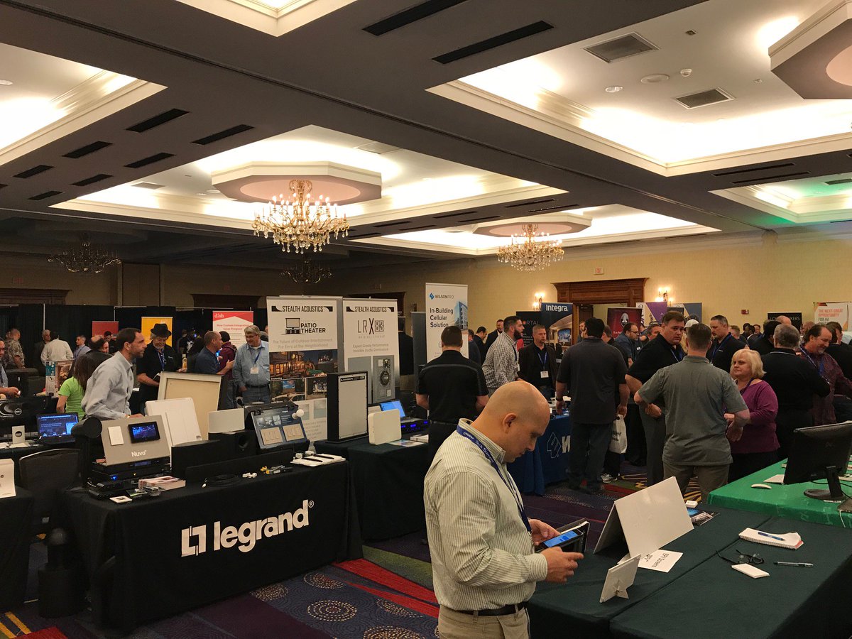 AlltecPro's tweet photo. Today Olivier and Vanessa are in Dallas, Texas at the Technology & Business Summit with our new Alltec Screens 3.0 High Gain ALR material. Stop in, grab some swag and see what all the hype is about! #techsummit #alltecpro #alltecscreens @Vanessa_in_ce https://t.co/QKlTkV1HQP