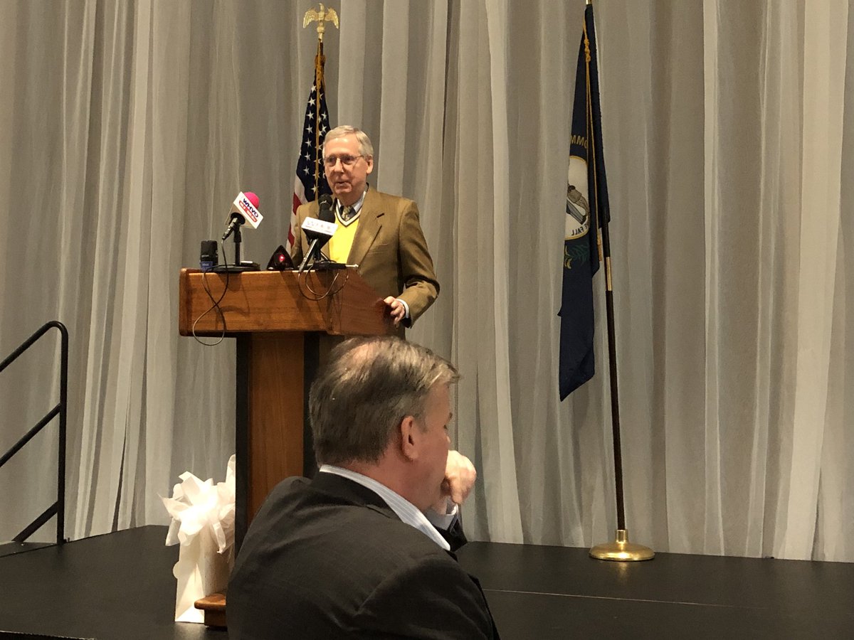 KyWhitney's tweet photo. Great to meet and hear from @SecretaryPerry today in Hoptown! Glad I had a chance to brag about his fellow Texan, @JusticeWillett!

Thank you, @SenateMajLdr for bringing him to town, to @hccchamber for coordinating the lunch &amp; to @PlantersBank for sponsoring! #kentuckypower https://t.co/uOXEuyS78Y