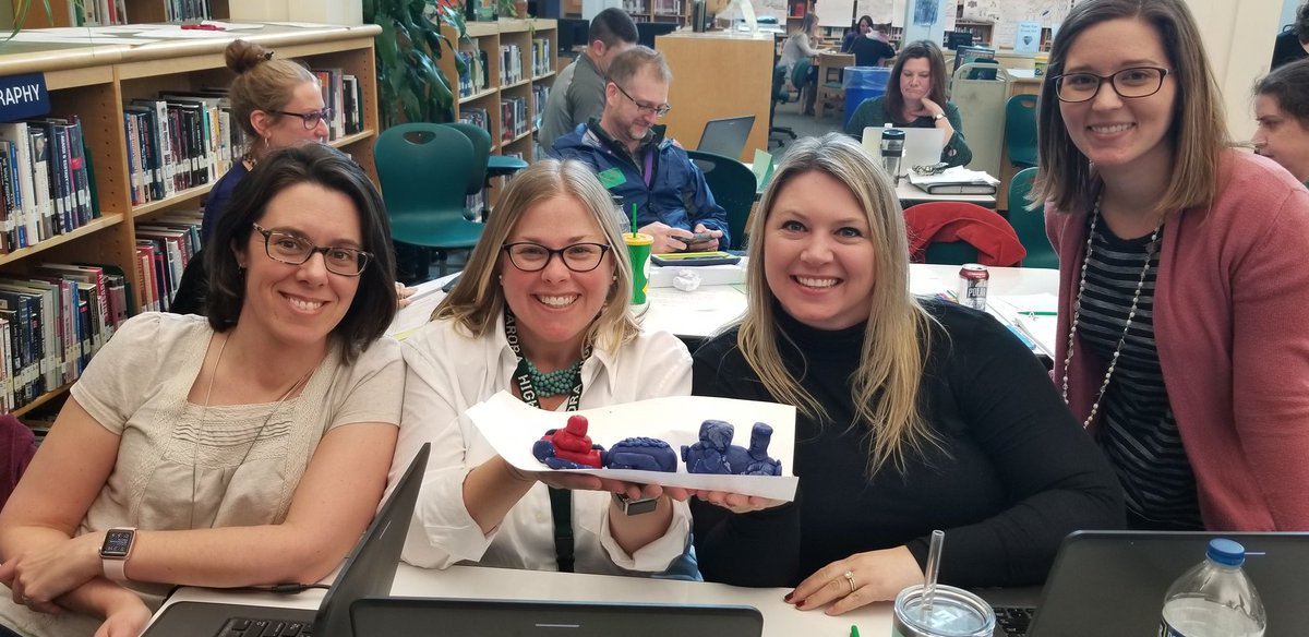 WHSAPZim's tweet photo. The THS team is building vehicles for learning at the SIOP training! Go THS! https://t.co/HKEVD9A4Q0