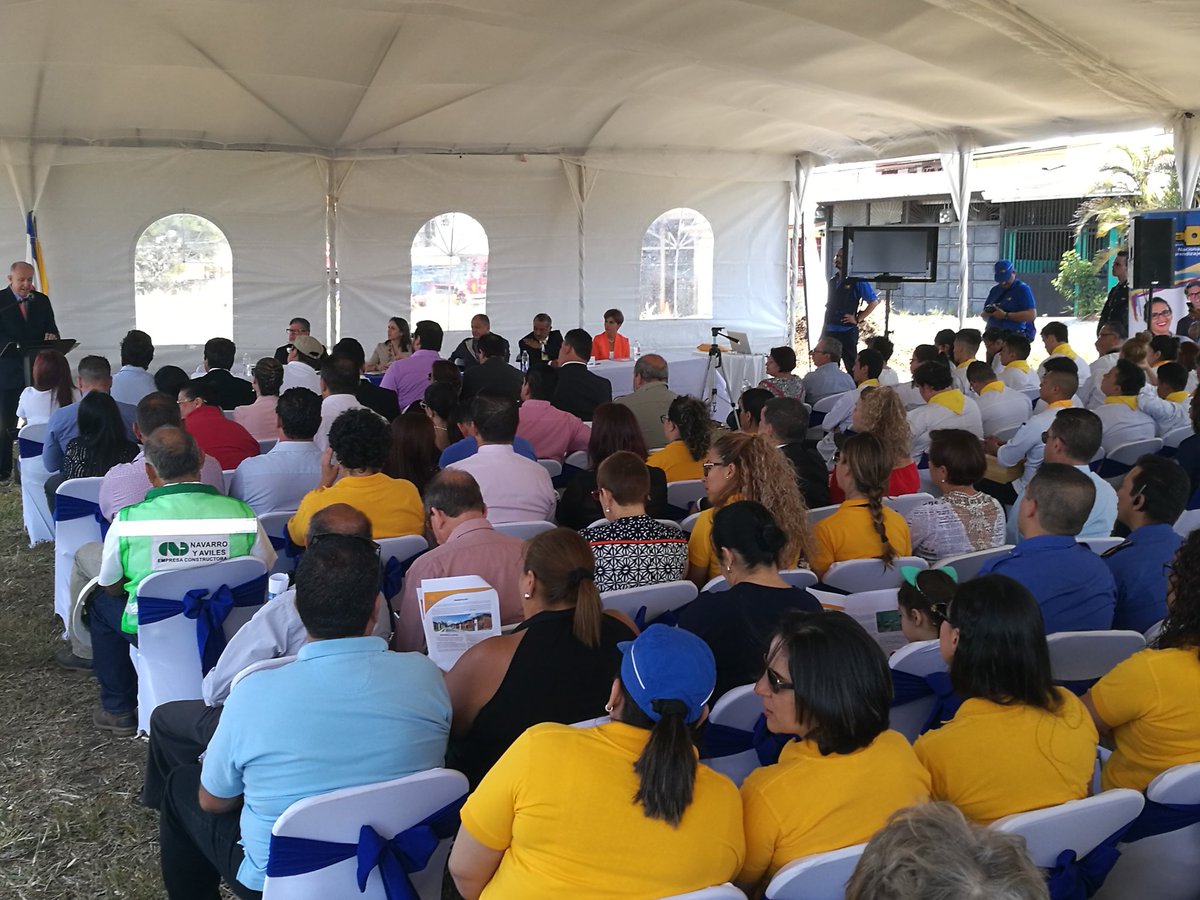 minorrod's tweet image. Con alegría celebramos el Inicio de las Obras de la Nueva Sede del INA en Heredia.  8 mil m² de construcción. Invers 9 mil mills. @luisguillermosr