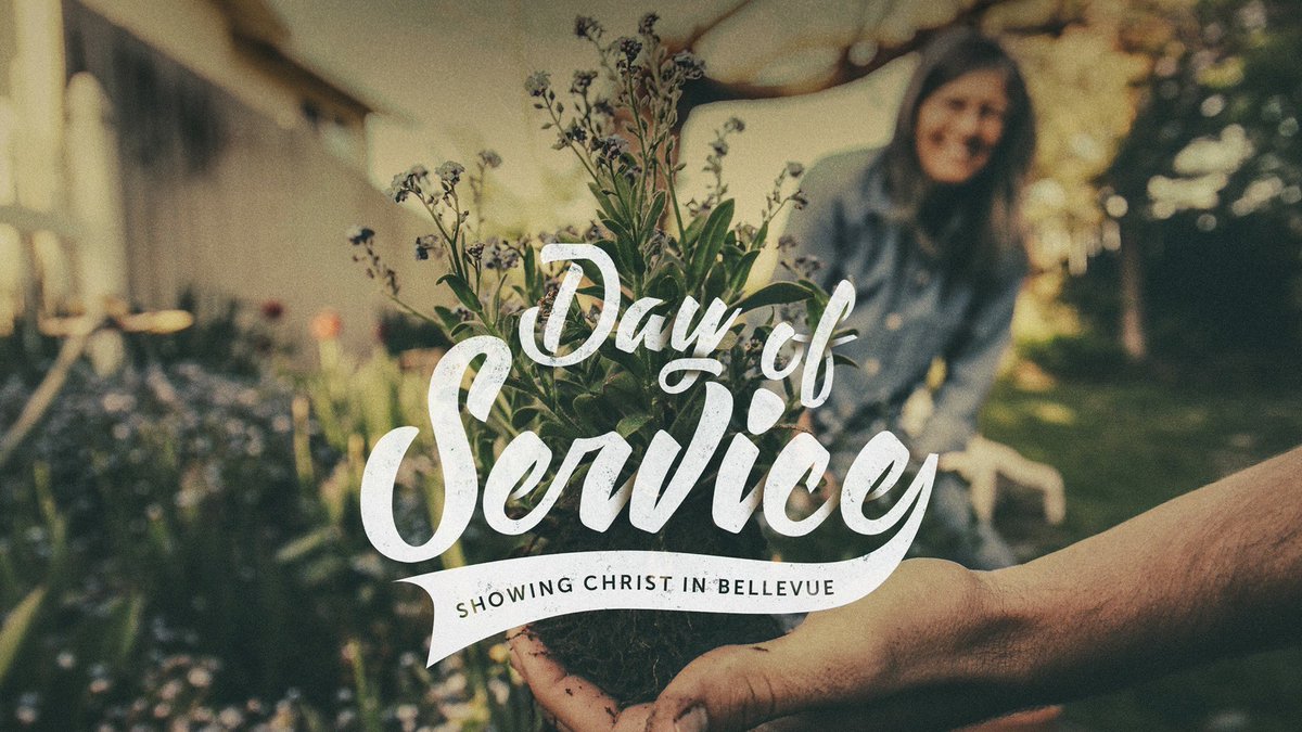 Bellevuecofc's tweet photo. We hope you're getting excited for our Day of Service coming up soon! Remember we will have projects for all ages on Saturday &amp; Sunday, April 21 &amp; 22. Come join us as we serve our community! https://t.co/EGkDE3q4D8