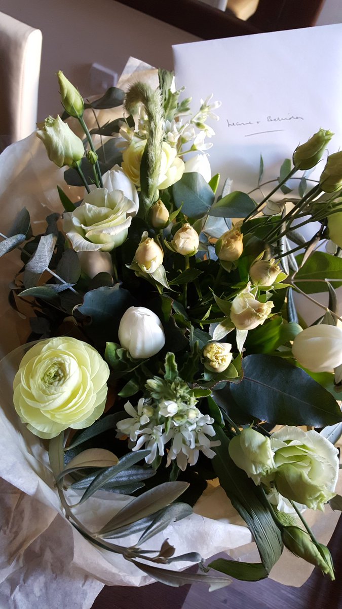 N0RHAND's tweet photo. Beautiful thank you flowers from one of @N0RHAND co-founders who retires today 😢 @leannemiller247 @GlobalDiagUK https://t.co/Q8aWG9ltV7