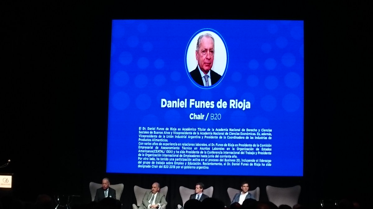 jececisa's tweet photo. Daniel Funes De Rioja
#B20 2018 https://t.co/eq5TdSLqTB