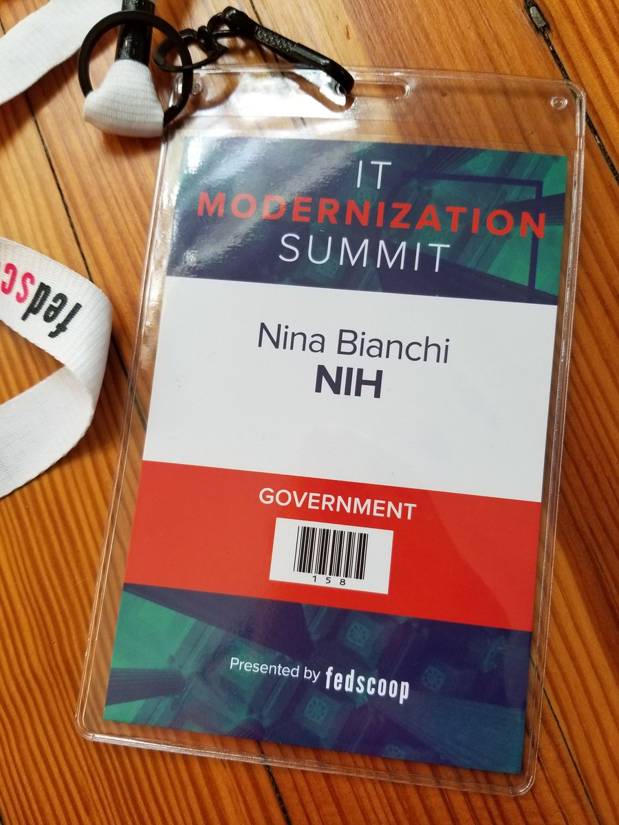 NinaFuture's tweet photo. Great energy this morning. @fedscoop! When's the follow-up series of ultra mod collaborative workshops, hackathons, innovation lab popups, etc? Maybe led by next gen leaders @18F @USDS @InnovFellows ?!
😉 #ITMOD18 #futureofgov #justsayin cc @mattcutts https://t.co/TooOkKzp8d