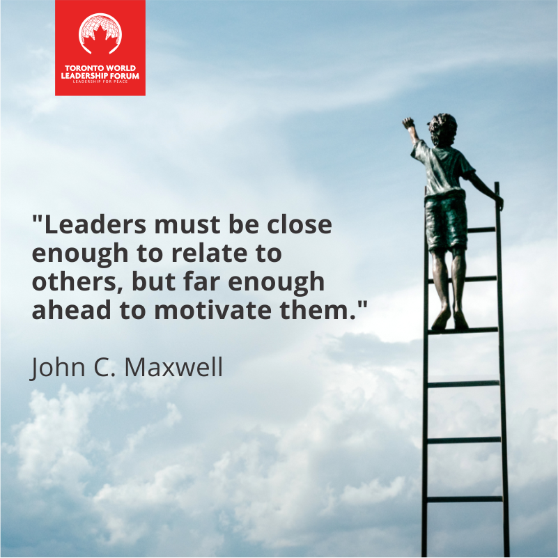TorontoWLForum's tweet photo. "Leaders must be close enough to relate to others, but far enough ahead to motivate them." John C. Maxwell
Be part of our world Leadership platform for peace!
#leadershipevent #speaker #leadership #worldpeace #forum #Toronto https://t.co/CEAB3HTRlW