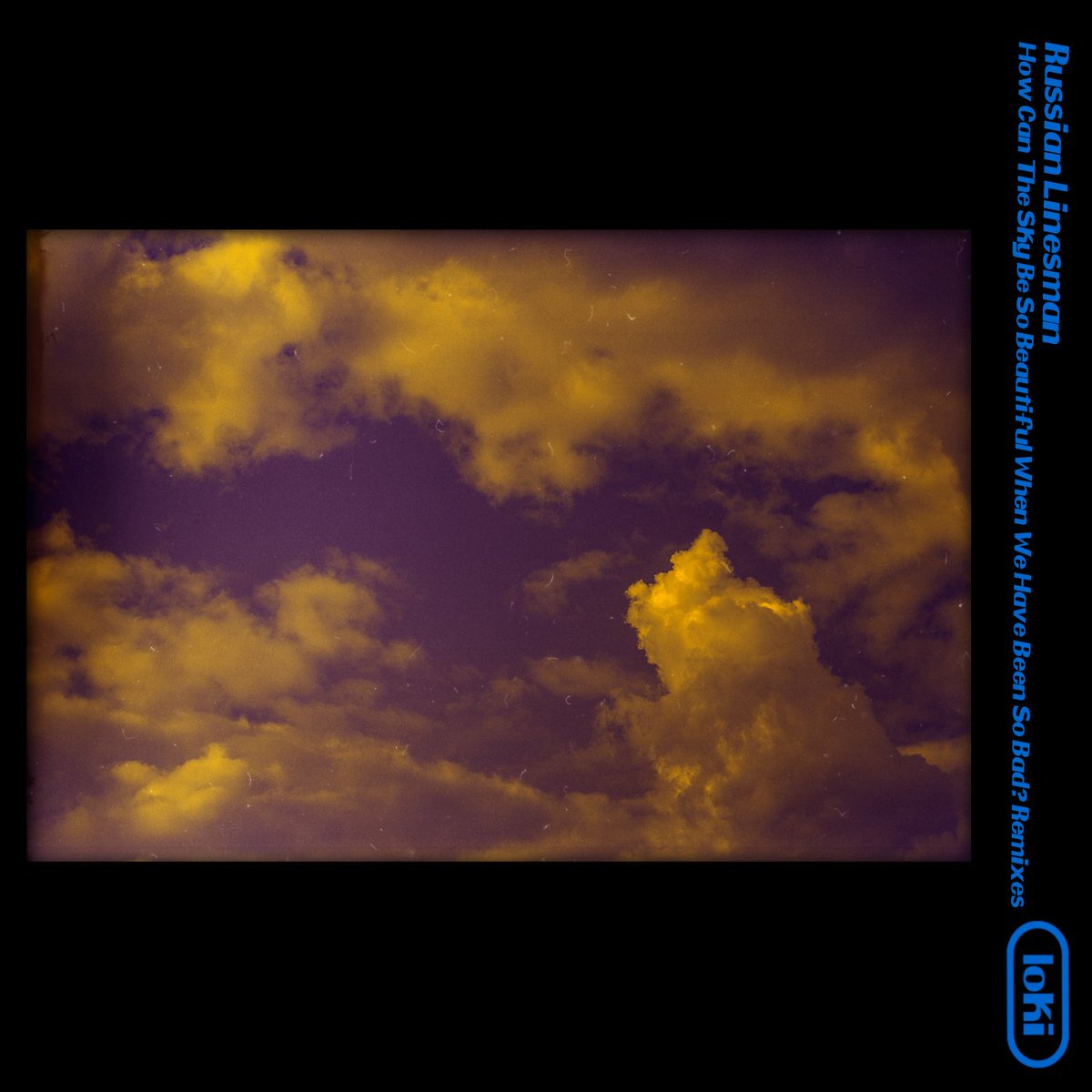 russianlinesman's tweet photo. "How Can The Sky Be So Beautiful When We Have Been So Bad?" Remixes out 23rd April on @lokirecordings. Featuring @s0mfay @jamiempanda @avus303 Aiden @matthys777 and @BetamaxWarriors. Artwork by Aze Noire. Video imminent from Eyezeit and his new drone. https://t.co/C1tS9olKcI
