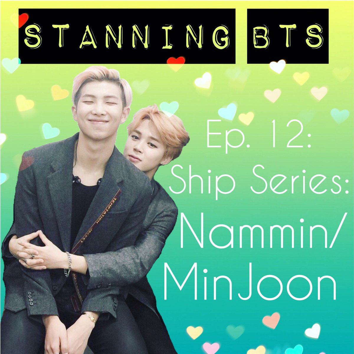 StanningBTSpod's tweet photo. Hey BTS ARMY, listen to our newest Ship Series episode on Apple Podcasts &amp; Google Play! Tell us what you think...do you ship them?! 🤔💕 #StanningBTS #podcast #BTS @BTS_twt https://t.co/ALSbMw4H7t