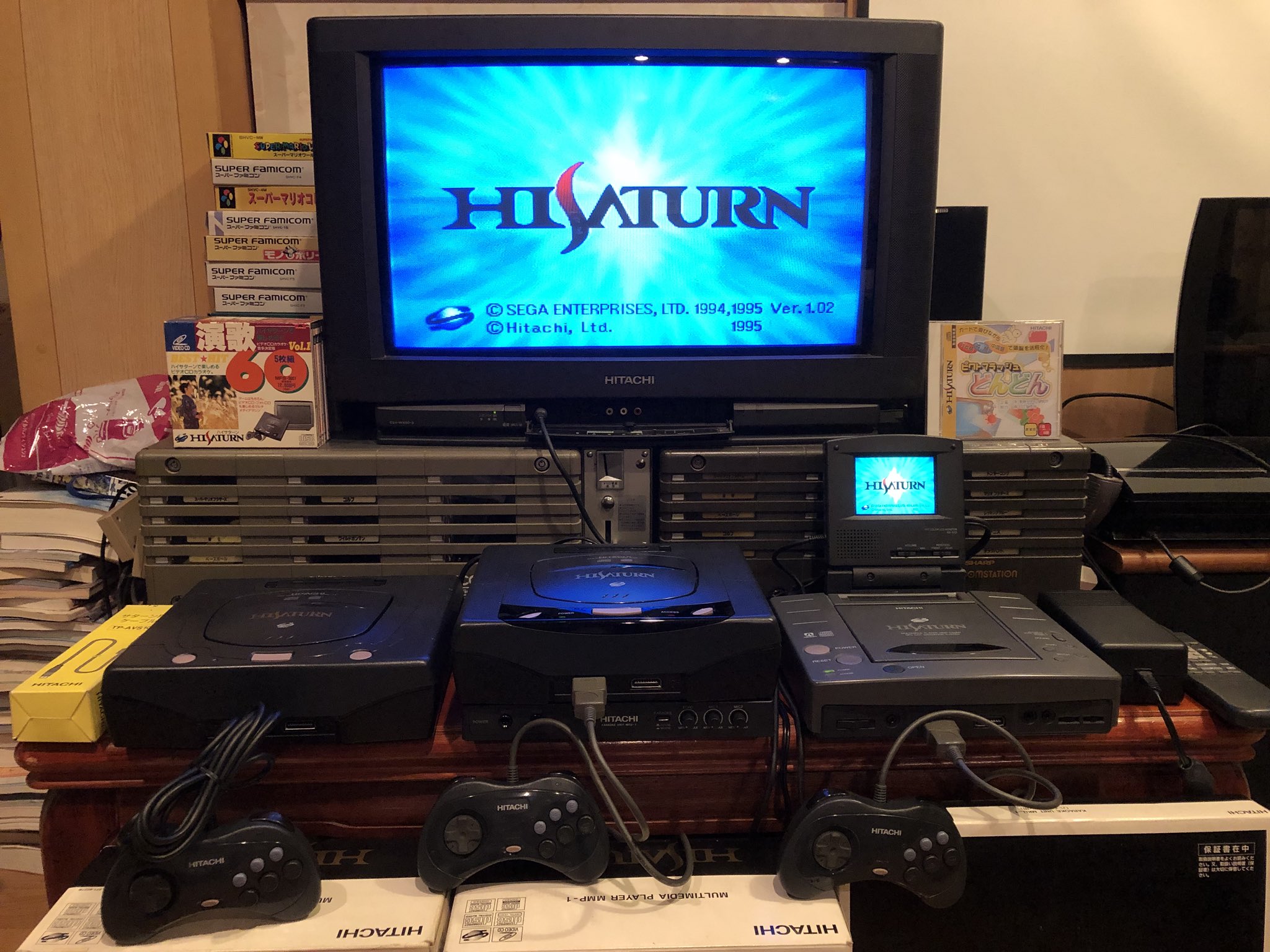 ヘンリー浜川 Pa Twitter 新型ハイサターンとカーナビハイサターンを追加してこれで理想のハイサターン環境完全版でしょうか レトロコンシューマー愛好会