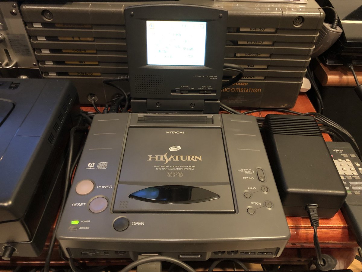 ヘンリー浜川 新型ハイサターンとカーナビハイサターンを追加してこれで理想のハイサターン環境完全版でしょうか レトロコンシューマー愛好会
