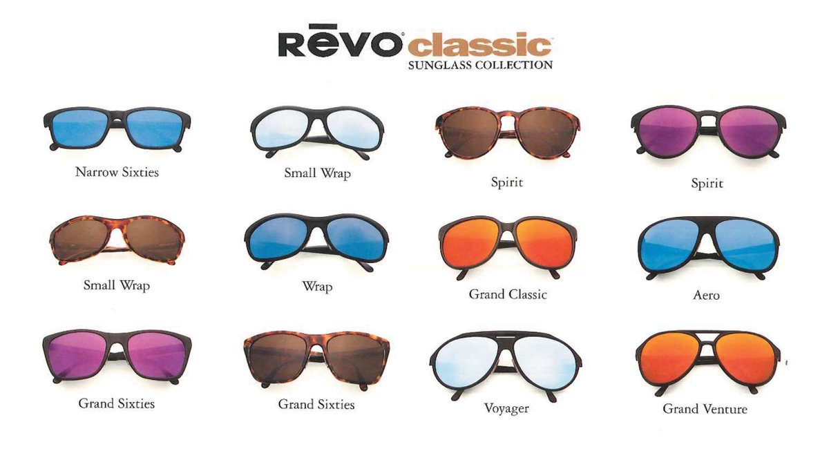 RevoSunglasses's tweet photo. #TBT Spotted in a 1994 catalog - the original #GrandSixties and #GrandClassic https://t.co/dpQHcStGp6