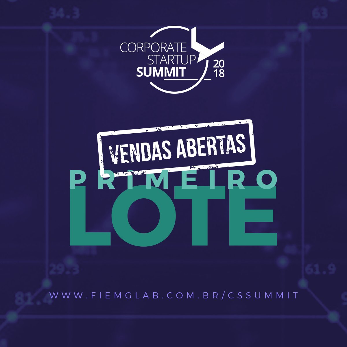 fiemglab's tweet photo. 🎫 Participe do Corporate Startup Summit 2018 - momento máximo da inovação corporativa com startups - e garanta seu ingresso com preço promocional de 1º lote.
Compre agora: https://t.co/wBDCvR7jtU
#cssummit18 #cssummit #corporatestartupsummit #fiemglab https://t.co/o5yNGqaUMT