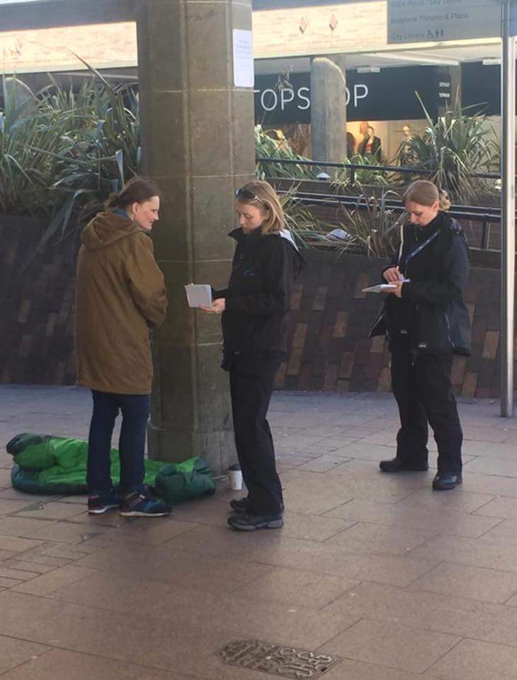Suffaas's tweet photo. @coventrycc shame on you - Couldn't believe my eyes. Fined £200 for begging. Previously sent to prison for not paying fines.
Shocking!!!  More examples on how not to deal with the #homelessness issue. @Coventry2021 lets sort out what really matters. #Coventry #Charity #Shameful https://t.co/nbuSQukvgp