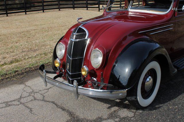 Mercomatic's tweet photo. #Chrysler engineers discovered a conventional car running backward encountered less air resistance than it did running forward. The radical Chrysler &amp; #Desoto #Airflows were born out of this revelation. They were technically way ahead of their time, but 1935 buyers stayed away. https://t.co/g2IWwojtoy