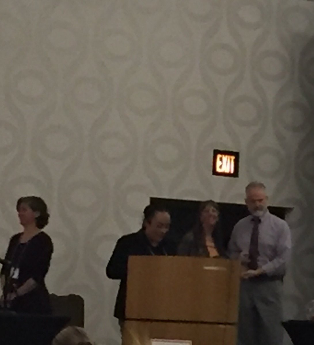 magonista66's tweet photo. Dr. Sue getting some recognition at the #NMPHA101 conference https://t.co/uZZmtATtH0