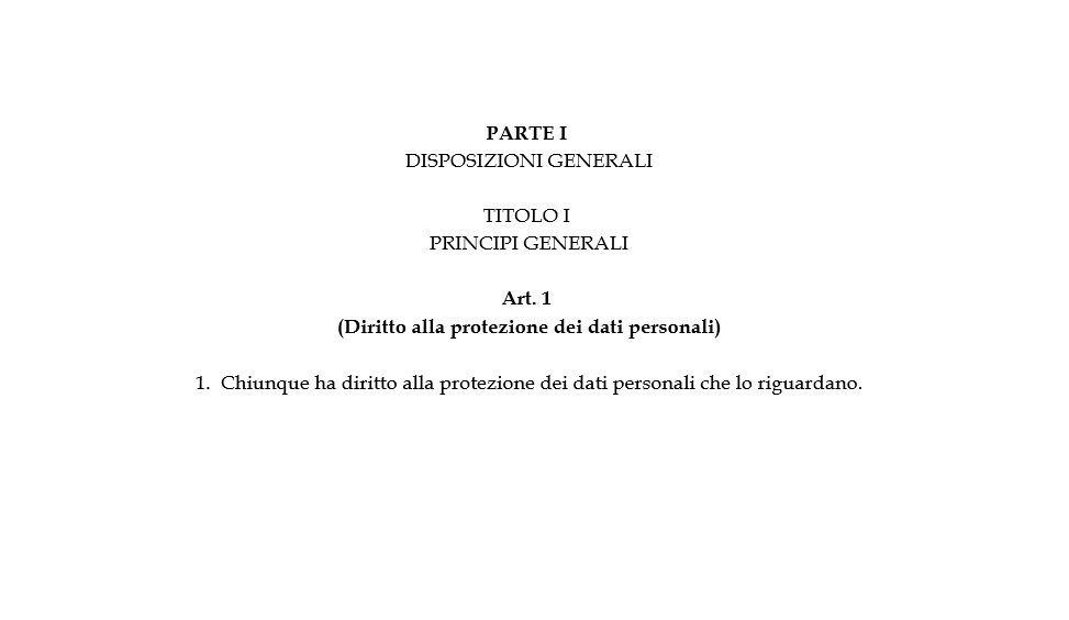 ELDSJournalRN's tweet image. #PrivacyCode: #Art1_RightToTheProtectionOfPersonalData.