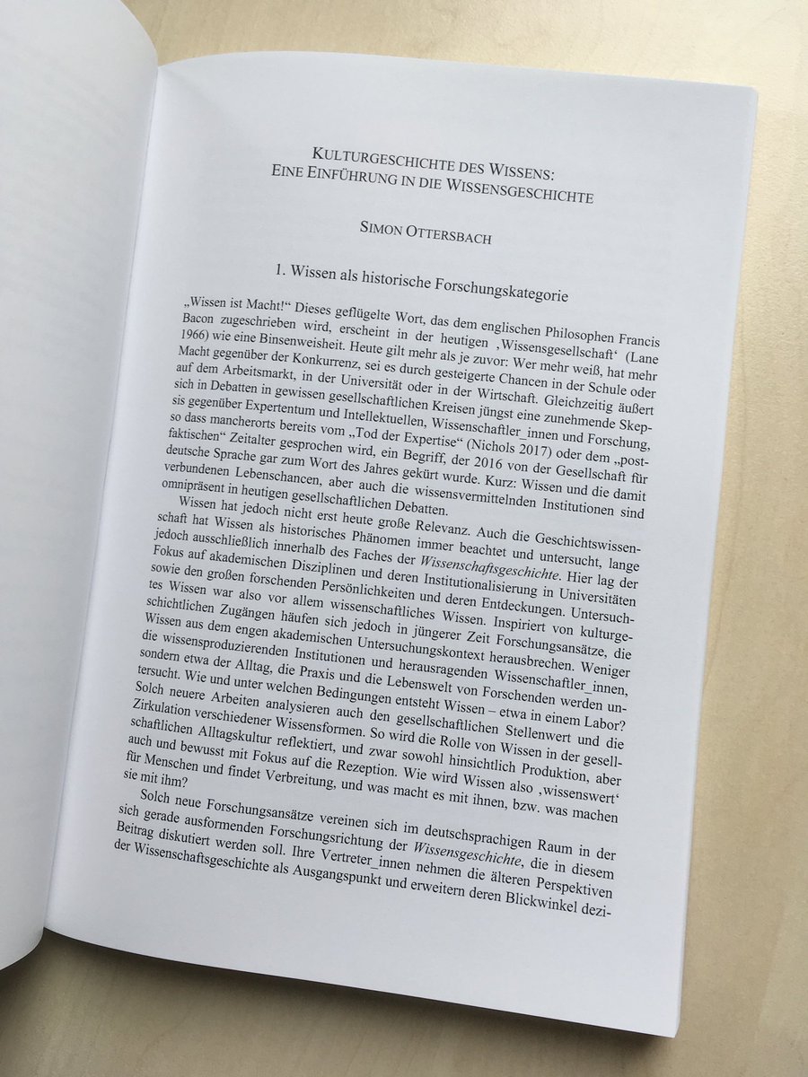 SimonOttersbach's tweet image. Took long enough, but finally my introductory article on the history of knowledge is out! #historyofknowledge wvttrier.de/top/beschreibu…