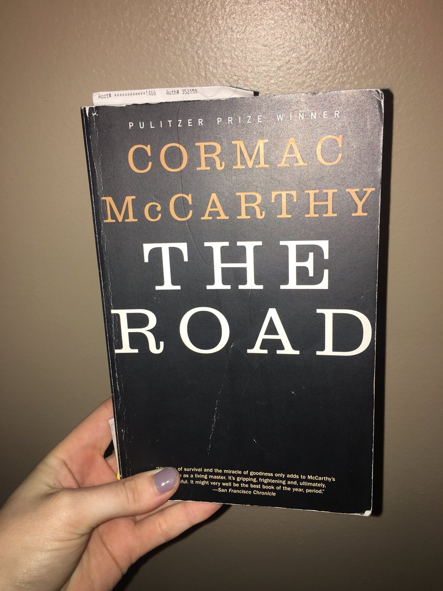 The Road | Cormac McCarthy - I’ve been debating adding this to the thread but today I gave a presentation on it in Lit and now I have a newfound respect for it.