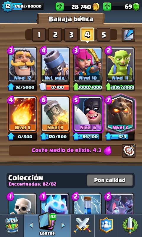 Riperino123's tweet photo. VENDO!!!!!
 desafio:
Cartas ganadas: 9k
Wins: 13 wins

Lvl 12

Lvl de cartas
Comunes: 11-12 (mortero al 13)
Especiales: 7-8 (cohete y bola de fuego al 9)
Epicas: 4-5 (verdugo casi al 7, pekka y golem al 6)
Legendarias: 1-2 (sabueso casi al 3)
Rt se agradece, precio charlable https://t.co/eWCOVoFEkv