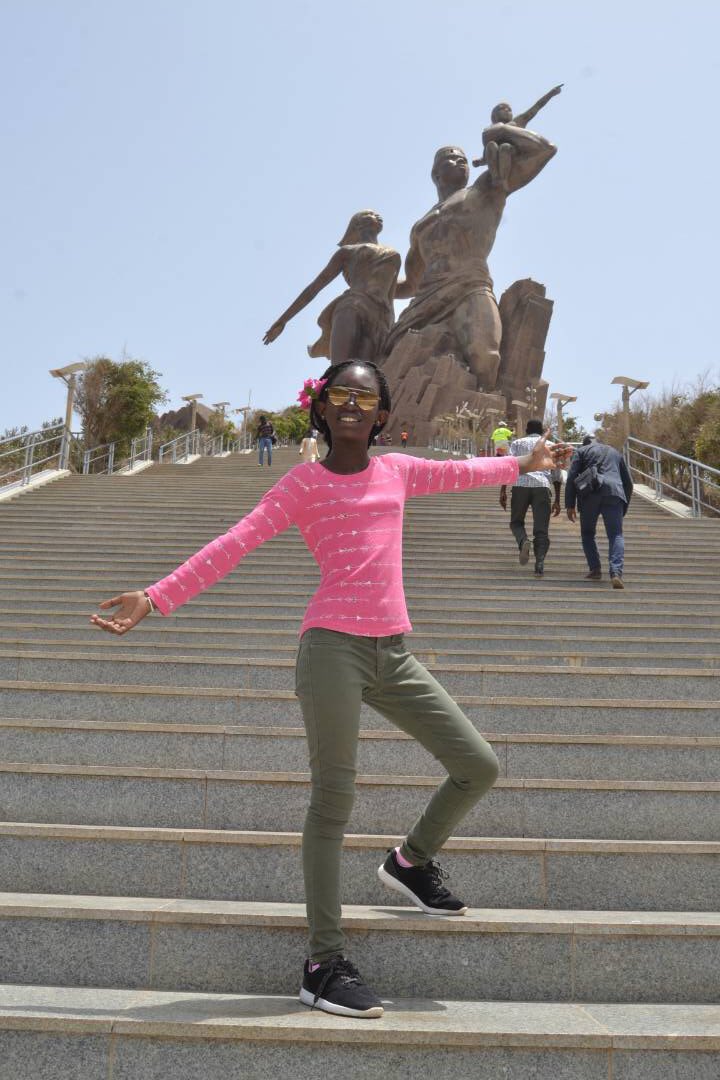PrincessHalima_'s tweet photo. I love traveling! Our continent is so beautiful! This spring break, Iโm visiting and exploring our neighboring country of Senegal. First stop, the The African Renaissance Monument!-Halima #fyen #senegal #senegambieconnection #princesshalima https://t.co/3hU7GhS8EZ