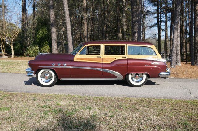 Mercomatic's tweet image. #EstateWagon was the rarest and most expensive #Buick produced in 1952. Wood portions were handcrafted in Michigan and mounted on the body before being returned to the factory for finishing; when this model ended in 1953, it was the last wood-bodied car made in America