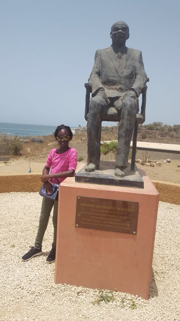 PrincessHalima_'s tweet photo. Stopped by the Senghor Statue as well. Our countries hold so much history, beauty and culture! The Princess Halima series is all about capturing our stories, our way; and highlighting the cultures, traditions, history and people of our AWESOME continent! #princesshalima #fyen https://t.co/ISbl1xZaUG