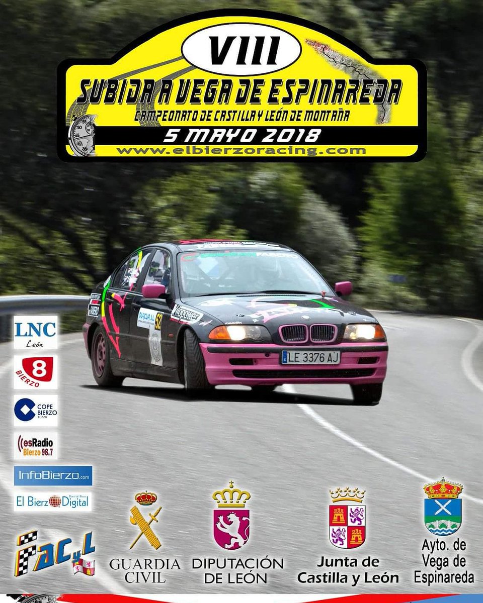 ElBierzoRacing's tweet photo. Desde hoy tenemos abiertas las inscripciones para la VIII Subida a Vega de Espinareda 
https://t.co/yUwBx0Mo8H https://t.co/NsJVAEslZj