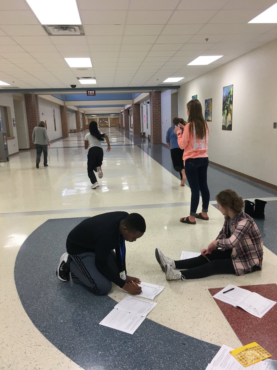 avonnorth1's tweet photo. 8th gen science students are participating in the survival of the fittest lab.   Testing areas of strength, speed &amp; brawn. @koontzscience8 https://t.co/SLTKw39MJK