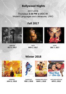 westernuModLang's tweet photo. Thanks for the movies, Bollywood Film Series! https://t.co/M3HsXkbiDV