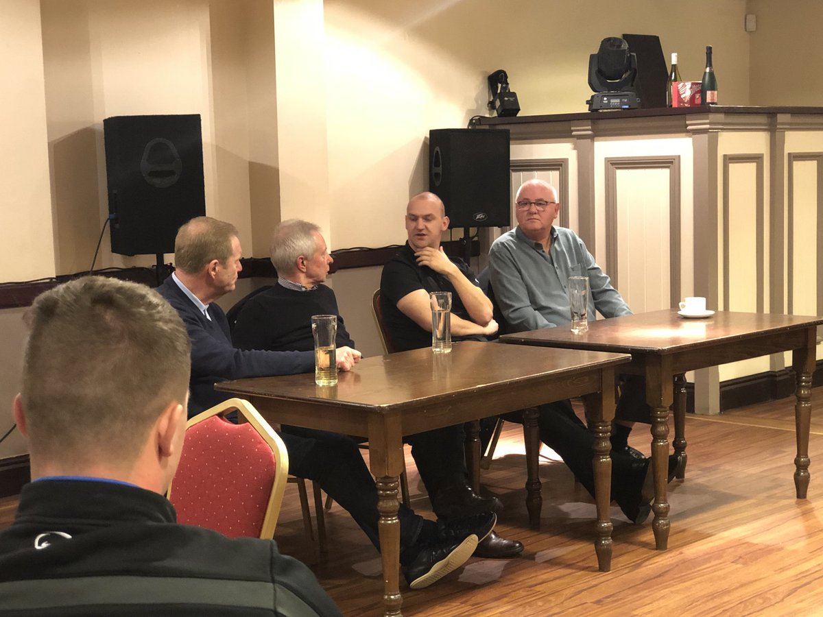 Our President’s night is well underway ⚽️👍🏻