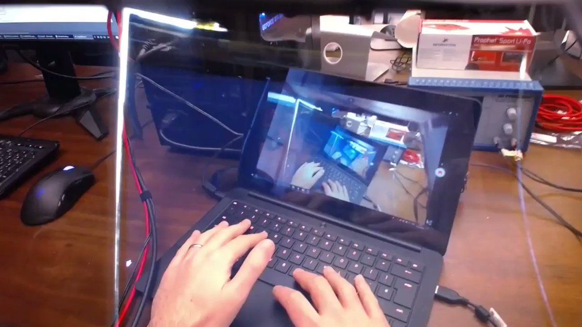Mirra3D's tweet photo. We were wondering when we might see some of the effects of Keiichi Matsuda working at Leap Motion. Here's the *very fun* answer to that question: Virtual Wearables https://t.co/b30ZxLEMv5 https://t.co/WL329E4Zuv