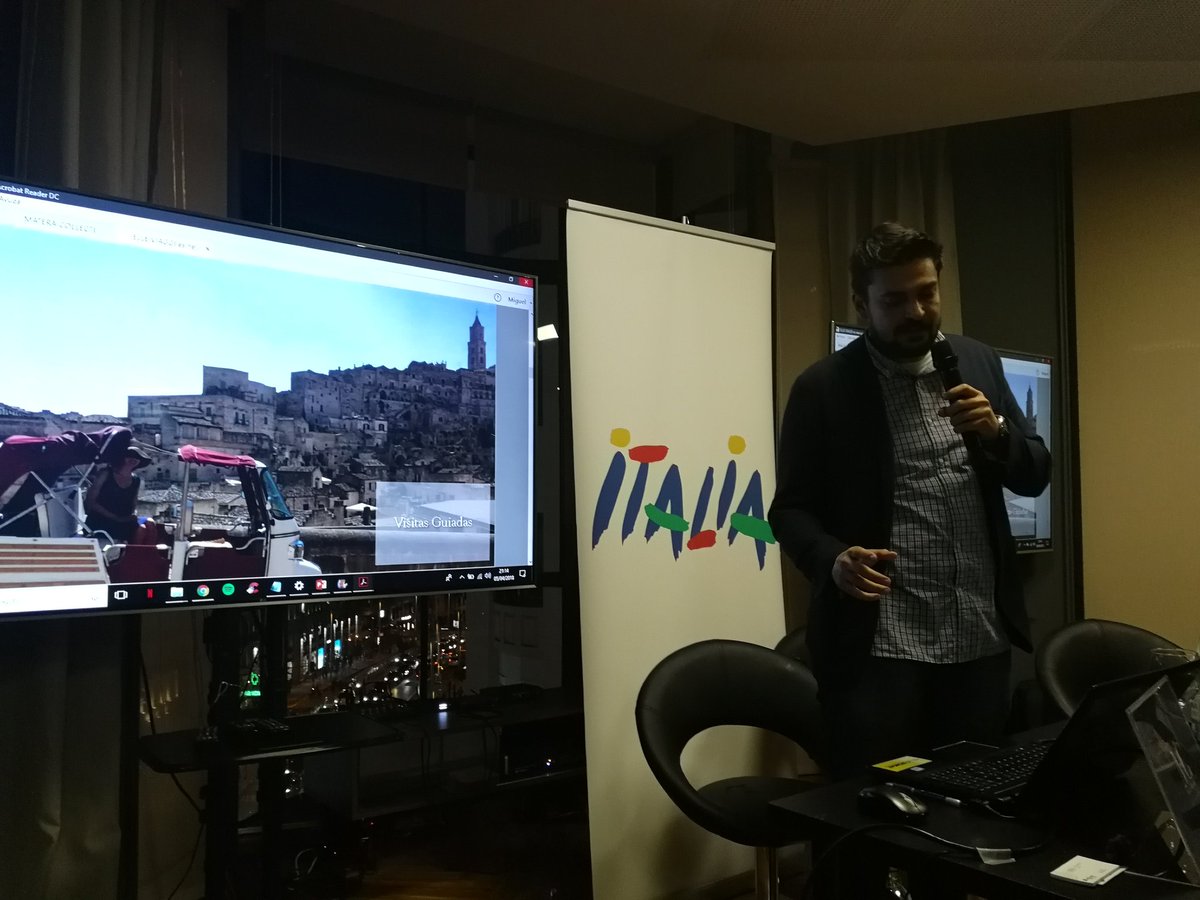Basilicata_Tur's tweet photo. Operatori lucani presenti a #Madrid per raccontare la "loro" #Basilicata. Occasioni utili per far incontrare il mercato turistico. https://t.co/KkiOfRQZqu