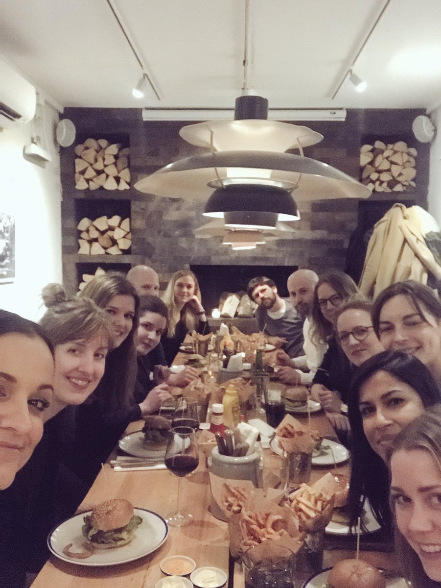 hmru_cph's tweet photo. Work hard eat harder🍔 After a gr8 scientific day w our German colleagues, young researchers from Prof. @arne_may &amp; prof. @MessoudAshina’s groups let down their hair w burgers🙏🏽 We’re ready again tomorrow for the Headache Symposium to inaugurate the new #headache center https://t.co/gjl8phWdLD