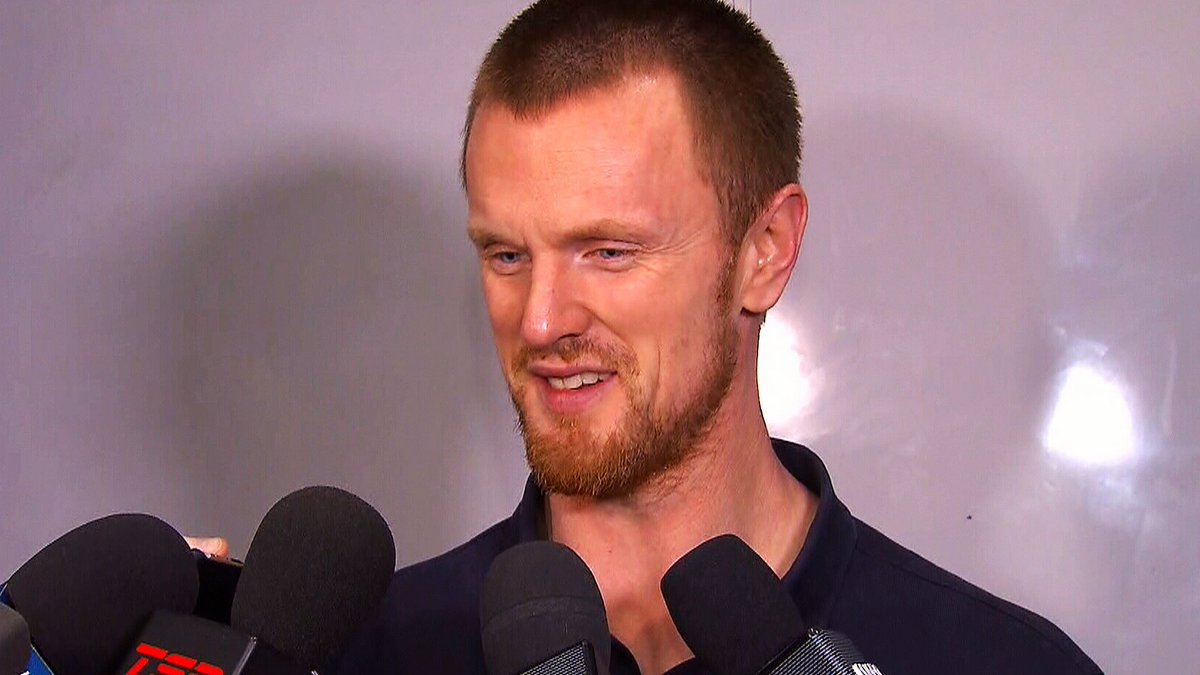 FOND FAREWELL: Henrik Sedin discusses how special tonight's final #Canucks game in Vancouver will be fw.to/Gpzxp5Q #TSNHockey
