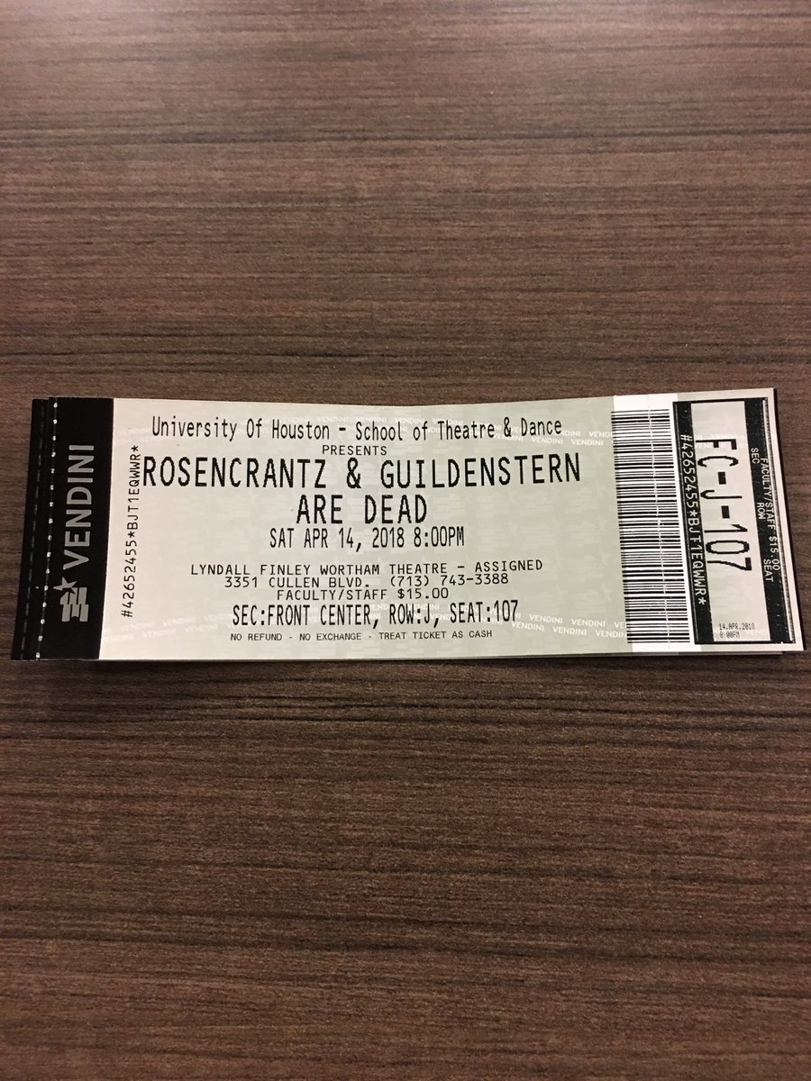 Joe Leydon (@joeleydon) on Twitter photo “Our first mistake was getting on a boat...” I haven’t seen this on stage in quite a while, and I am looking forward to it. <a href="/UHTheatreDance/">UHTheatreDance</a> “Our first mistake was getting on a boat...” I haven’t seen this on stage in quite a while, and I am looking forward to it. <a href="/UHTheatreDance/">UHTheatreDance</a>