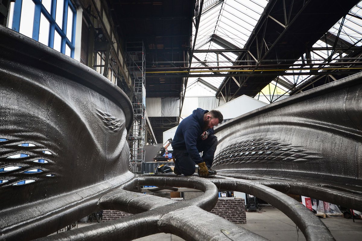 METALOCUS's tweet photo. El primer puente de acero impreso en 3D del mundo parece venir del futuro
https://t.co/MrAfHSVHtd
The world’s first 3D-printed steel bridge looks like it came from Future
https://t.co/2pFUqBYREh
@MX3D_Bridge @arup @jorislaarman @ArupGroup https://t.co/BfnuiArvKW
