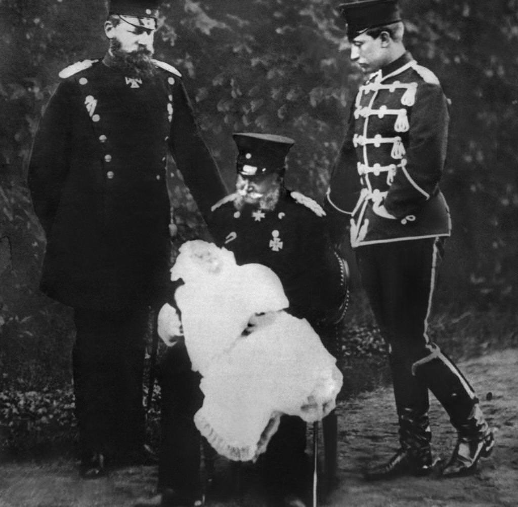 Check Out What Friedrich III and Wilhelm I Looked Like  on 6/4/1882 