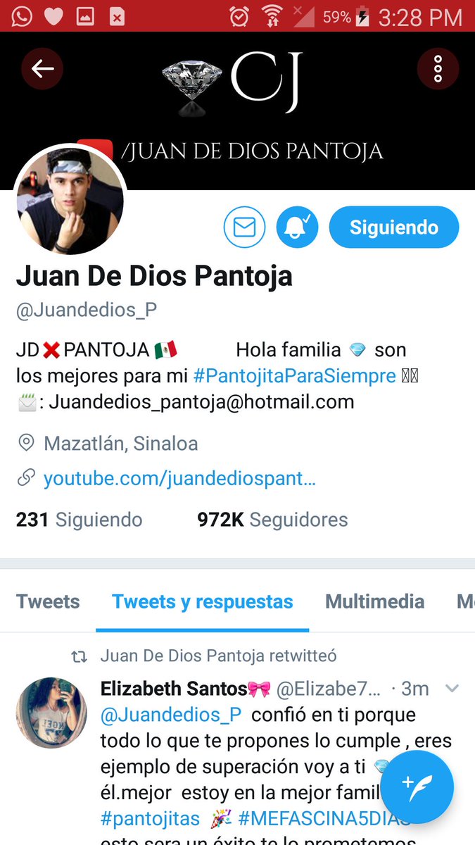 Elizabe71209139's tweet photo. Por D
Fin 😱😱😰😭😱😱😱 #MEFASCINA5DIAS Ilove @Juandedios_P 😭😭😭 i love https://t.co/bBQkqid2B8