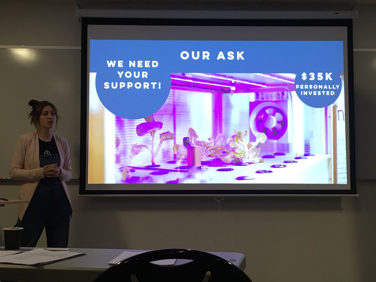 PortlandStateCE's tweet photo. Strong pitch delivered by @nexgarden as they compete at @tfnw #PitchFestNW we are looking forward to seeing you pitch tomorrow at the main stage #PSUInnovation #PortlandStateCE https://t.co/fsjpvP3esS