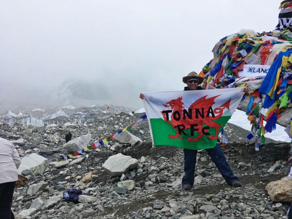 garethtaffyjohn's tweet image. My father did it!! #Everest #basecase @PaulPophamFund #proud