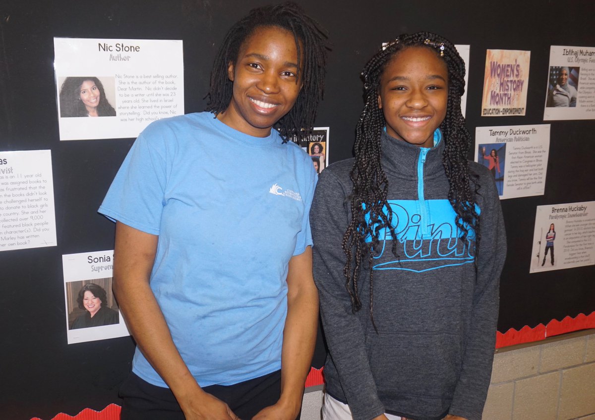 All CMSD employees are educators, not just our classroom teachers. Read how cafeteria manager Ethel Hicks is going beyond her job requirements to empower girls: bit.ly/2uO1I0a