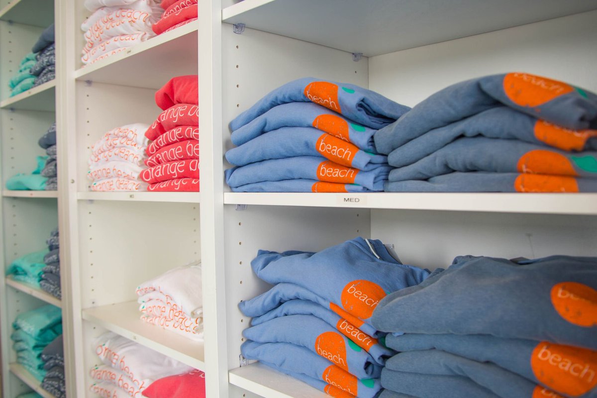 TheWharfOB's tweet photo. One of our newest tenants is now open! The Orange Beach Store is your source for locally themed shirts, bags, tumblers, kidswear, stickers, dog collars, and more. https://t.co/j59TdQwhe4 https://t.co/Fr4IFveWgn