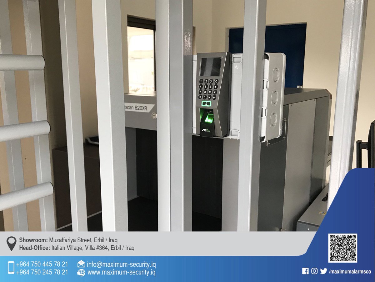 maximumalarmsco's tweet photo. * Successfully accomplished; #AccessControl works using #zkteco For #IOM Organization in Erbil. 

* تم اكمال اعمال اكسس كونترول لمنظمة الهجرة في اربيل

 Contact us through : +9647504457821 https://t.co/k5RKjuPHAP